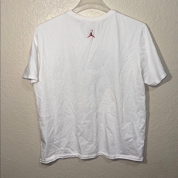 Air Jordan White Basketball Graphic T-Shirt XL - Picture 4 of 6